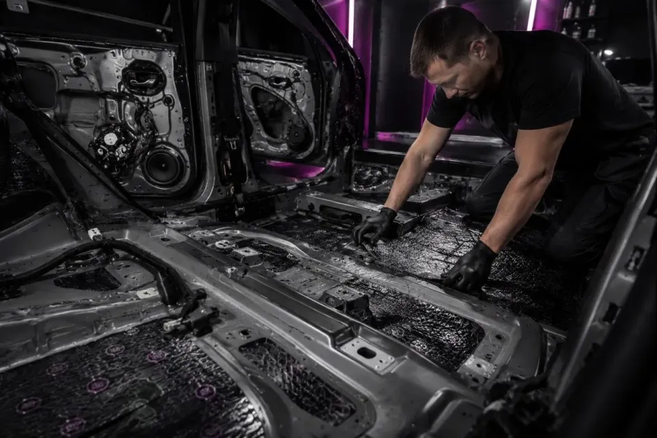 Шумоизоляция салона автомобиля в Ceramic Pro Krasnodar